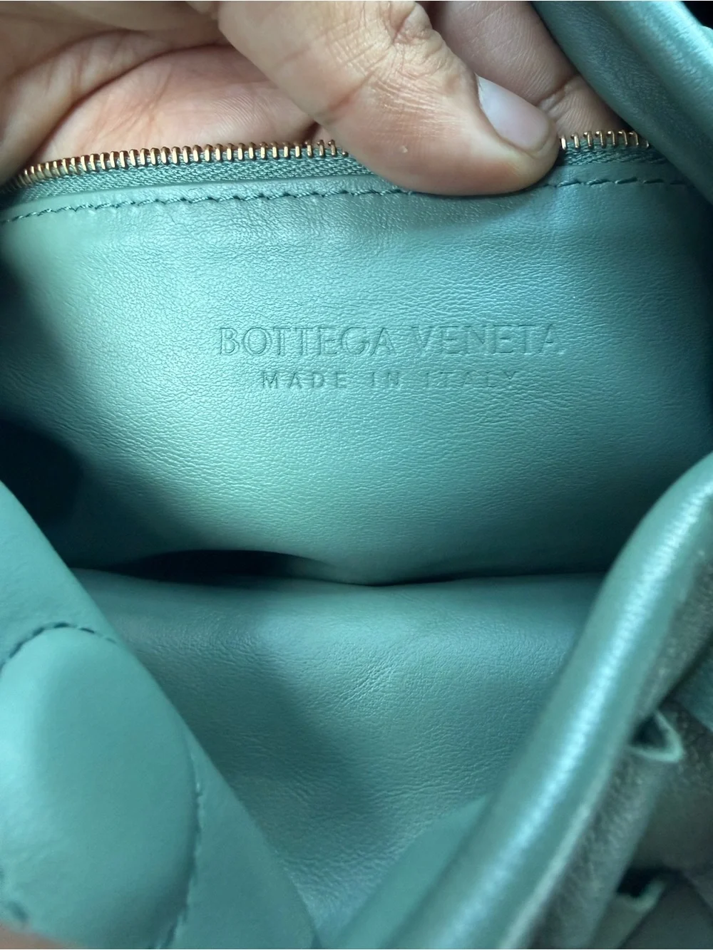 Bottega Veneta sage green